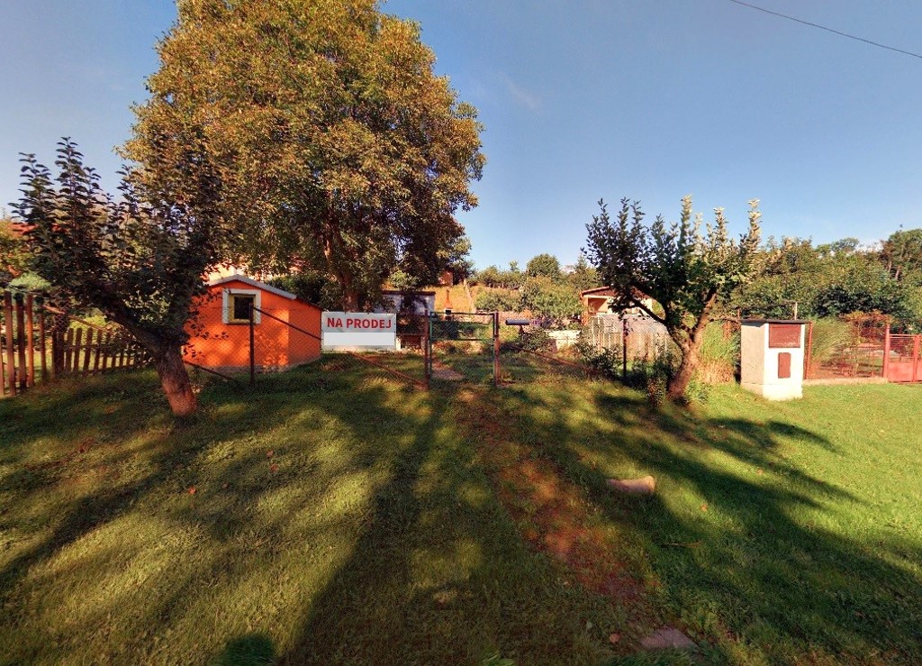 Pozemek s chatkou (536 m²), Klášterec nad Ohří,